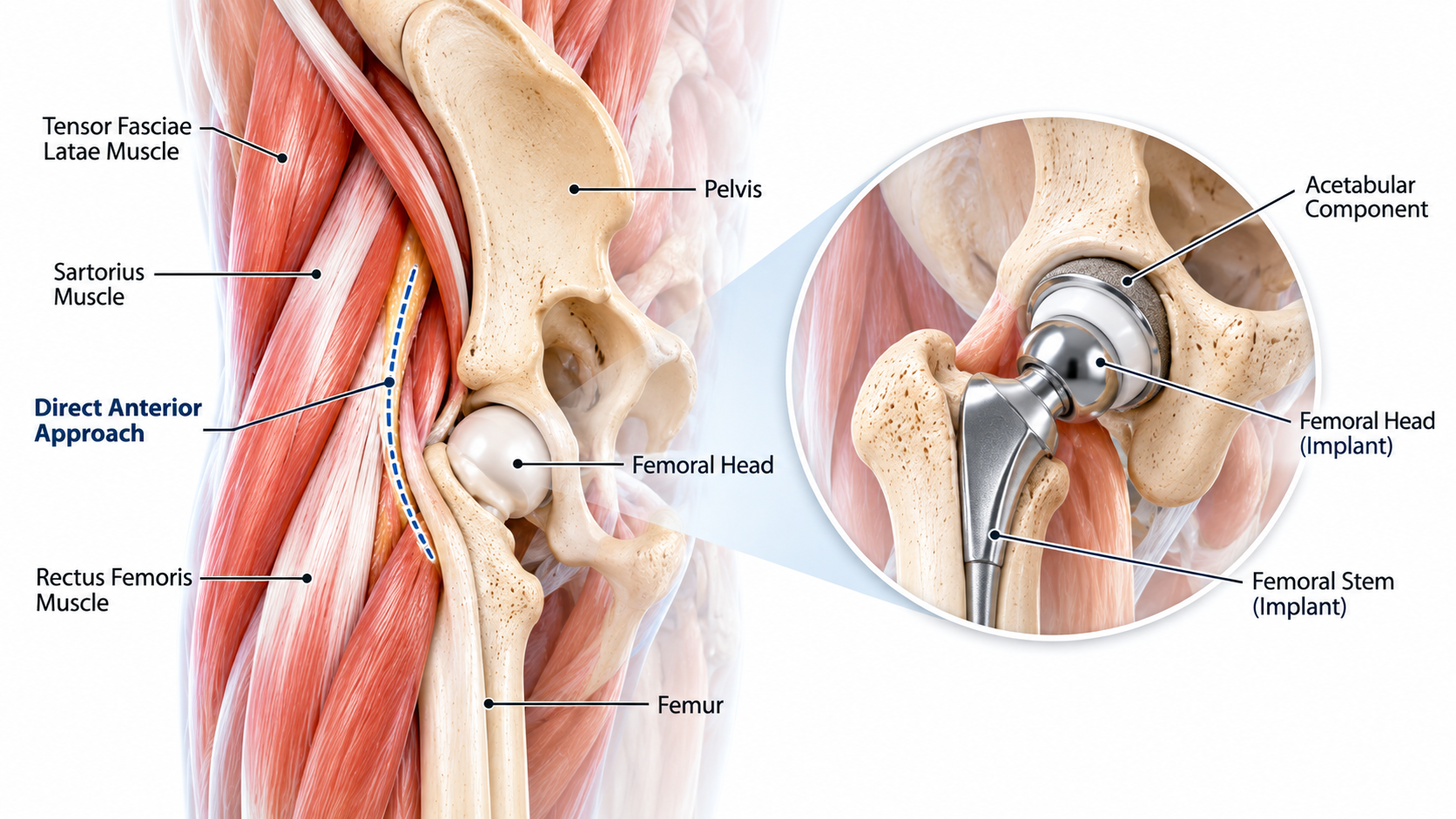 Direct Anterior Approach Hip Replacement
