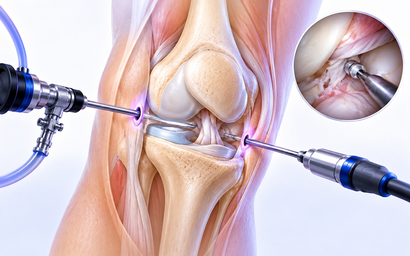 Minimally invasive arthroscopy