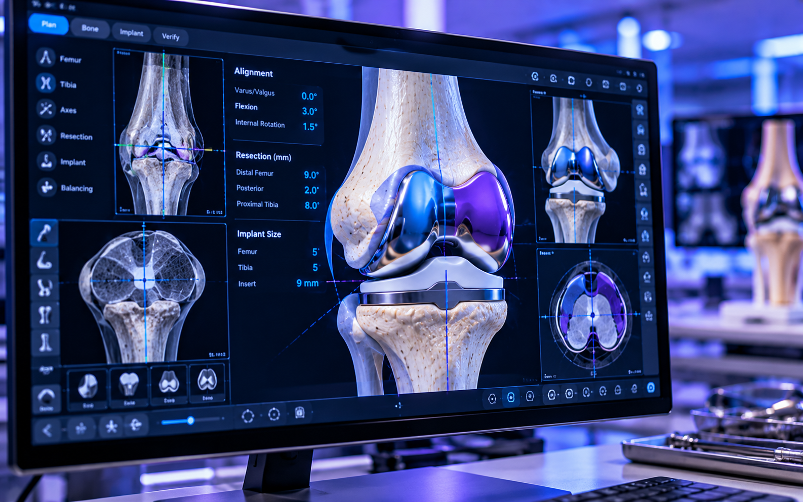 Pre-operative planning with 3D imaging