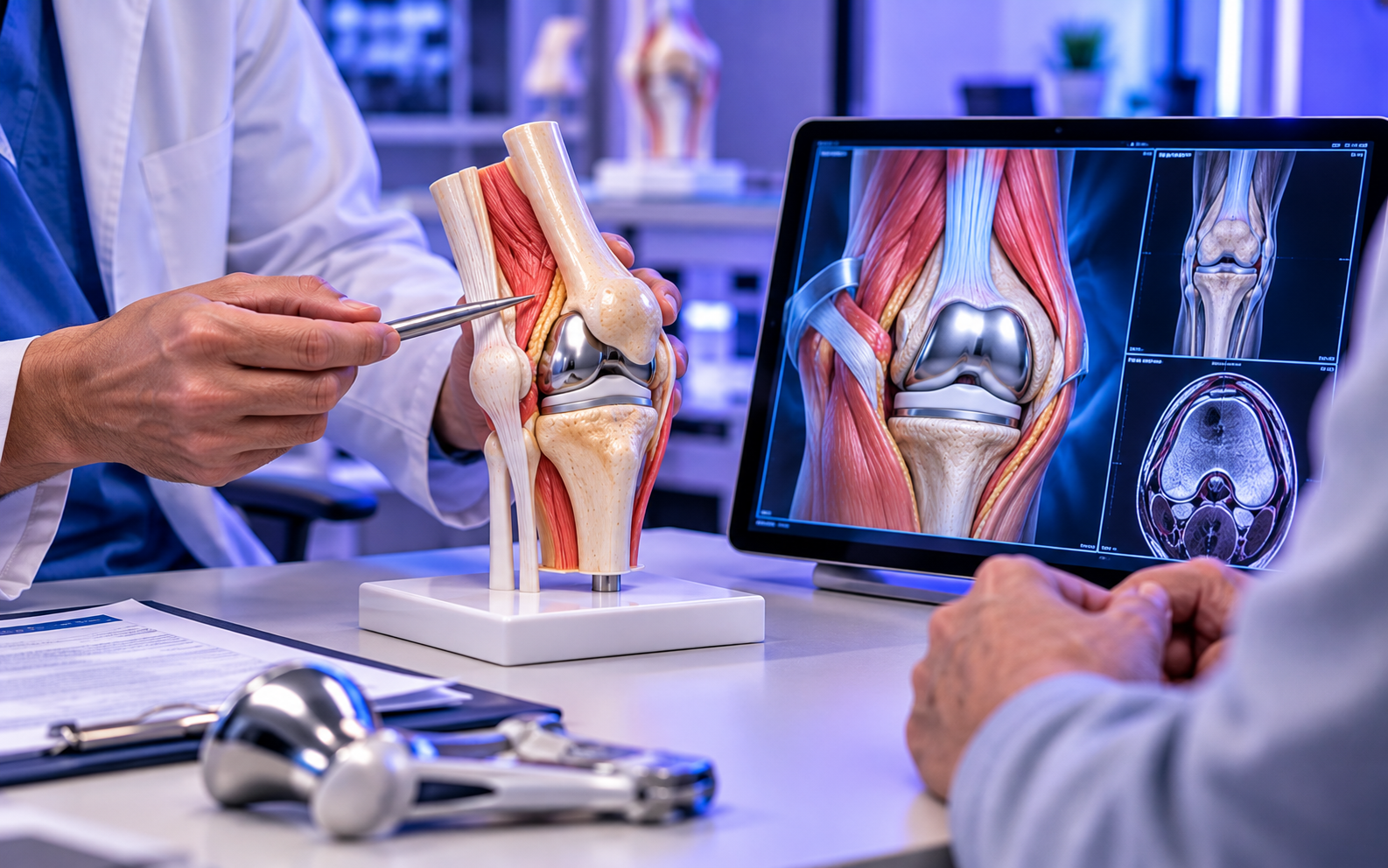 Surgeon-led discussion about Subvastus approach