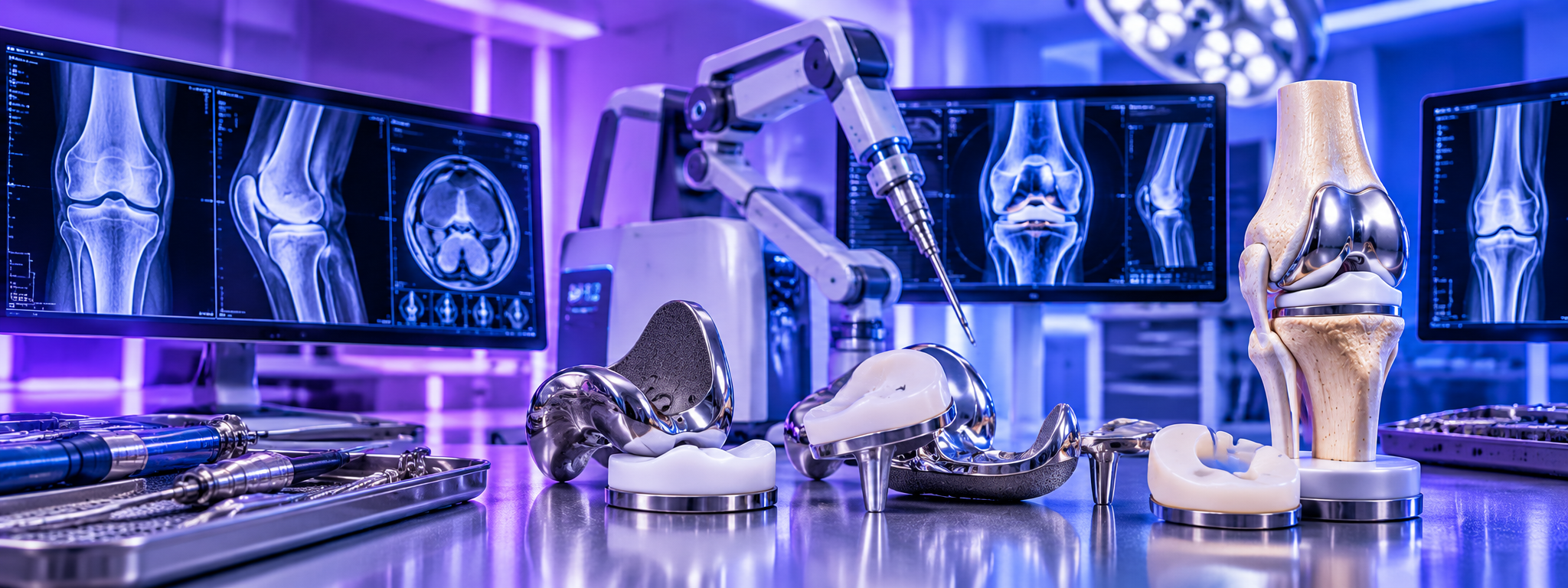 Modern knee replacement technology